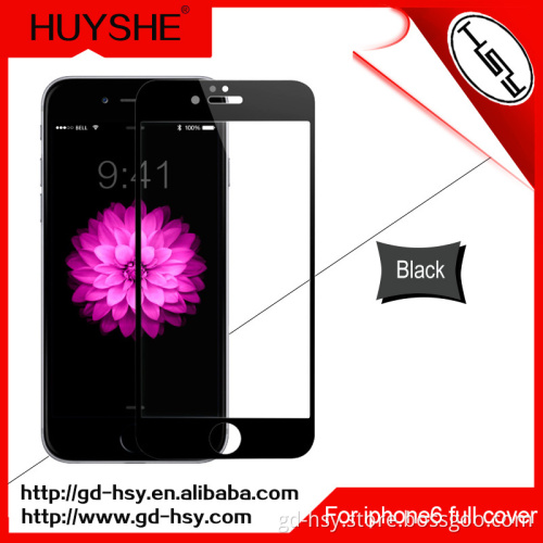 HUYSHE screen protector for iphone 6s plus tempered glass full coverage